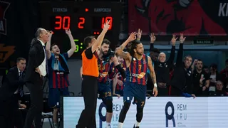 La vuelta del carácter Baskonia frena al Barça en Vitoria (76-74)