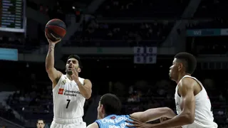 Festival ofensivo del Madrid en el derbi de San Isidro (109-92)