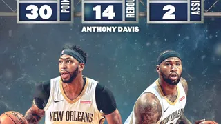 La pareja Davis-Cousins tumba a Cleveland; Westbrook, triple-doble; Ricky, tope anotador