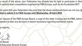 FIBA deja a España y otras 13 selecciones fuera del Eurobasket en su guerra con Euroliga