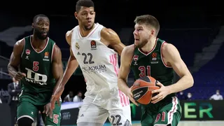 Un enchufado Baskonia vuela sobre el WiZink Center (64-84)