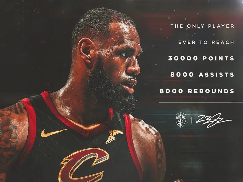 Otra noche histórica para LeBron: 8.000 asistencias