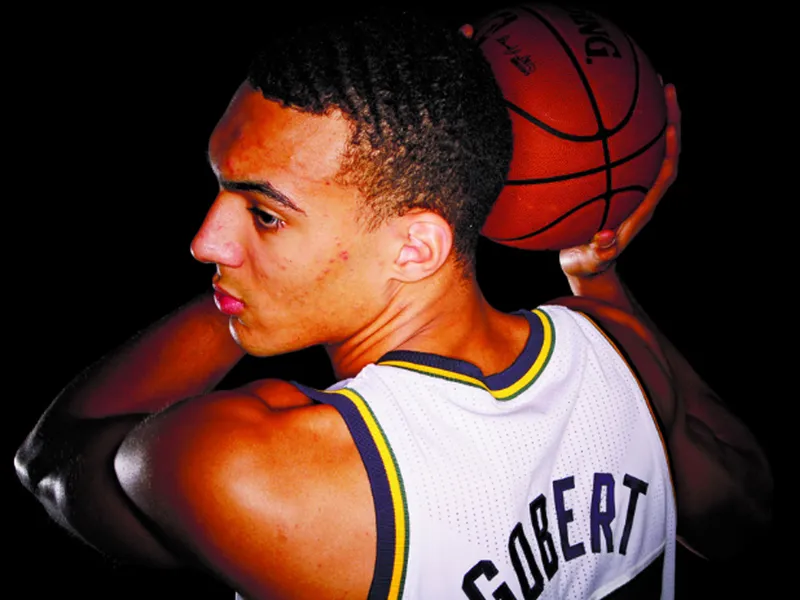 Rudy Gobert: la Torre Eiffel en Salt Lake City