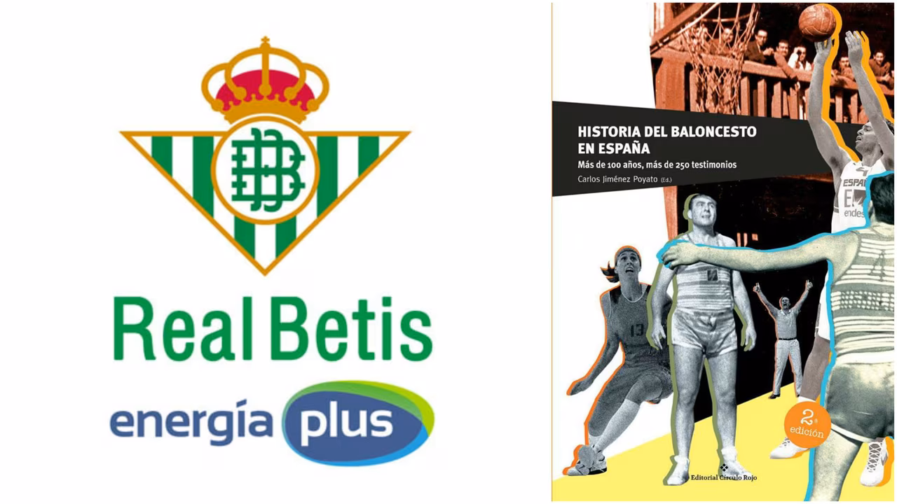 Libro Historia del Baloncesto en España en tienda oficial de Real Betis E.Plus