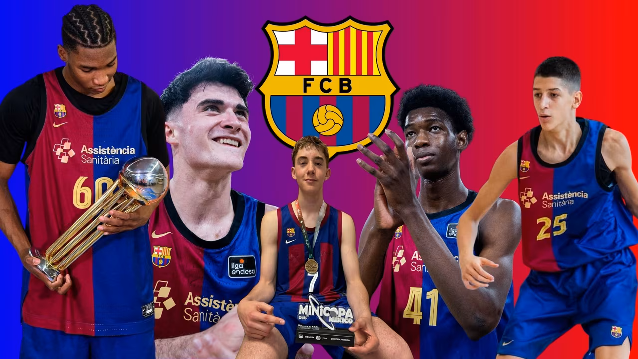 Estas son las jóvenes promesas del Barça Basket