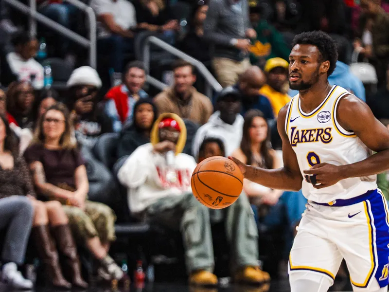 Bronny James habla por primera vez sobre la salida de LeBron de los Lakers