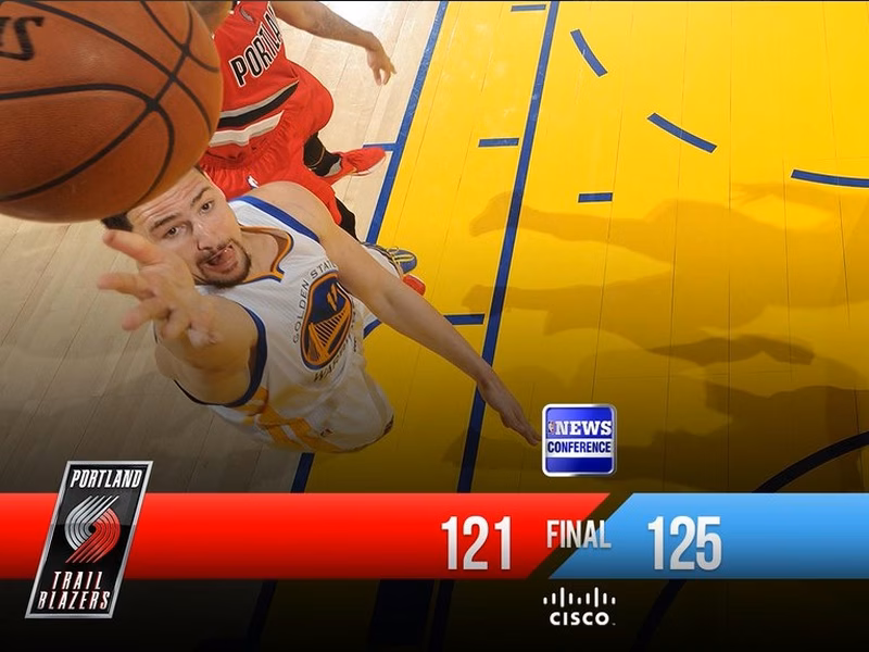 Los Warriors avanzan a finales de conferencia; Raptors gana y pone el 3-2