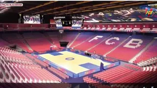 El FC Barcelona presenta el Nou Palau con una capacidad para 12.000 espectadores VÍDEO