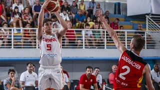Europeo U16M (1/8): España sufre al final contra Alemania pero pasa a cuartos (62-60)