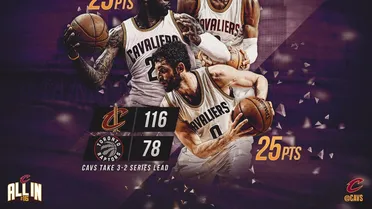 Cleveland Cavaliers, a un paso de la Final de la NBA (3-2)