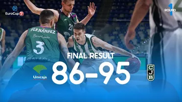 La Penya debuta en el Top16 de Eurocup con victoria, al imponerse en Málaga (86-95)
