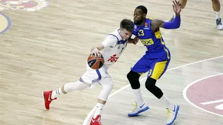 Luka Doncic hace la gota china a Maccabi y el Real Madrid vence por 80-75