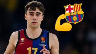 Juan Núñez desvela su mayor apoyo en el Barça Basket: “Estamos todo el día juntos”