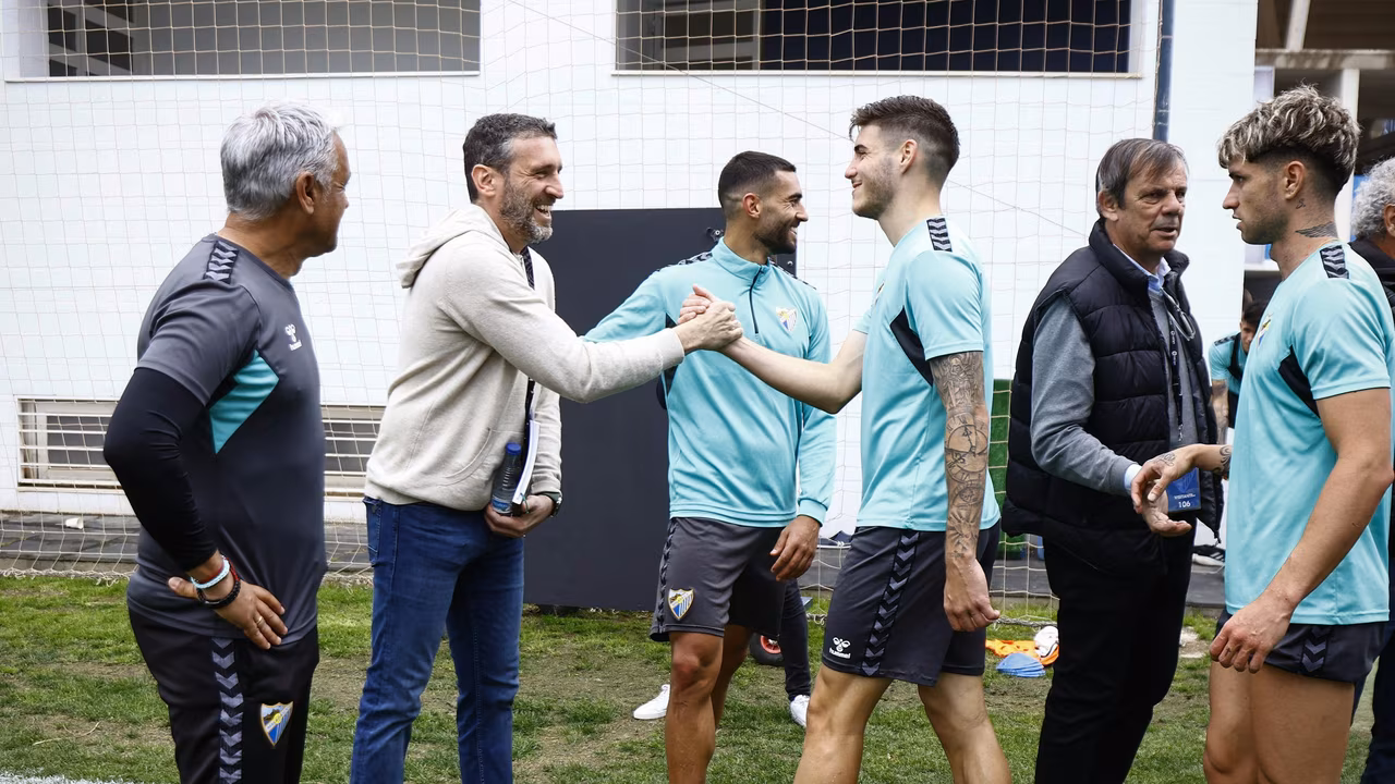 Ibon Navarro se pasa 7 horas con el Málaga CF: “Hemos conectado”