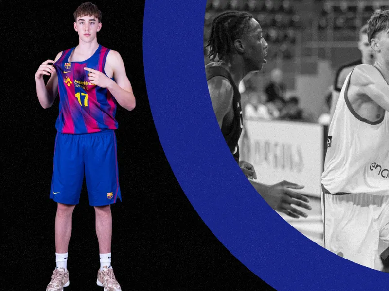 Este canterano del Barça Basket irrumpe en lo más alto del Draft NBA 2029