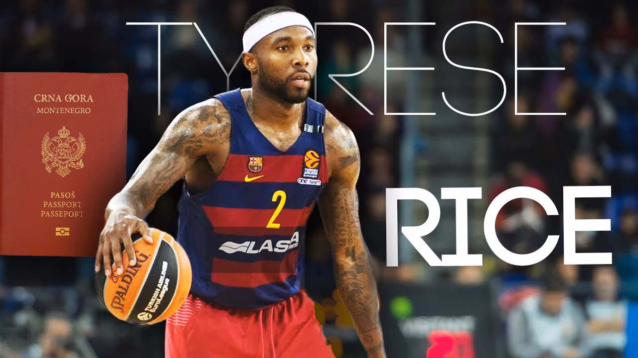 Tyrese Rice, amenazado por Montenegro, podría perder su pasaporte