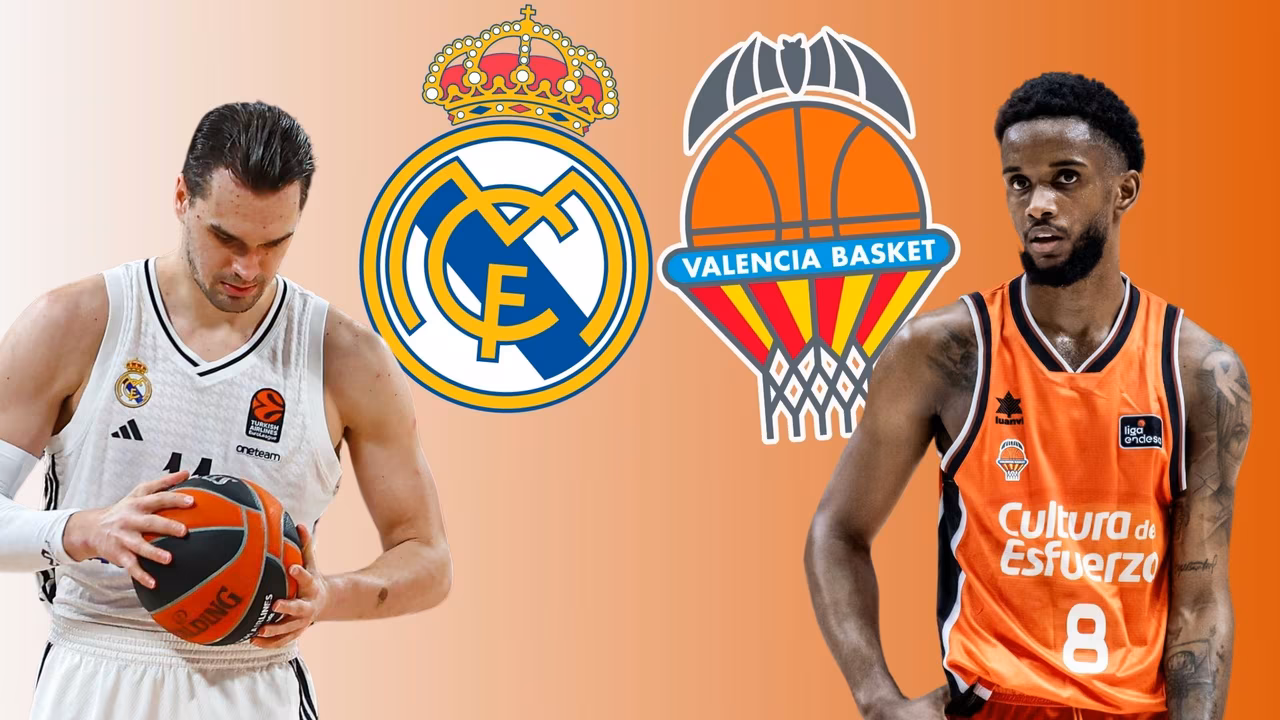 Real Madrid vs Valencia Basket de ACB de baloncesto. ¿Cuándo y dónde verlo?