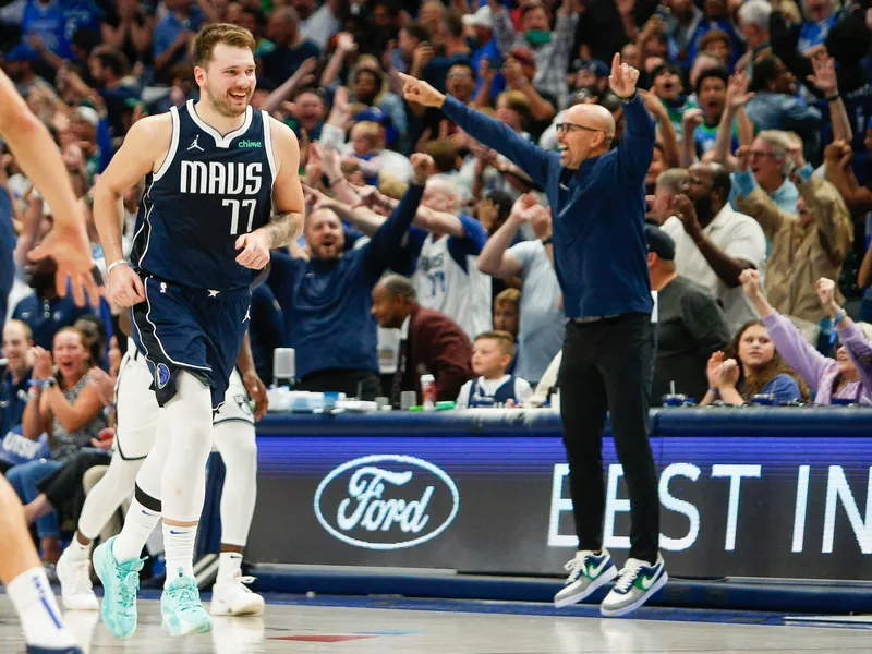 Doncic se inventa un triple imposible: “Trabajo en ello”