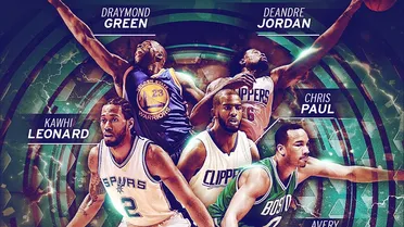 Paul, Bradley, Leonard, Green y Jordan, mejor quinteto defensivo NBA