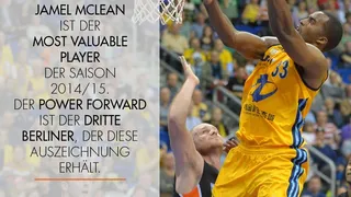 Del Buzzer beater ante los Spurs a MVP de la BBL: el año de Jamel McLean