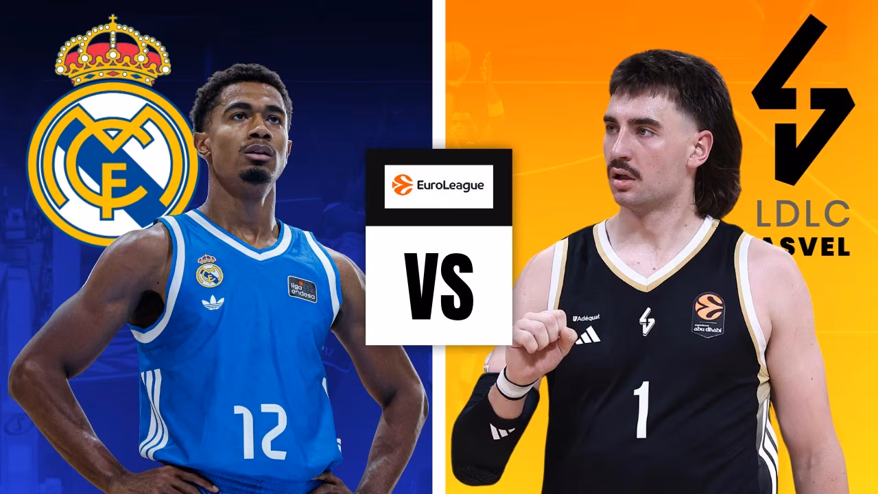 Real Madrid vs ASVEL Lyon-Villeurbanne Euroliga de baloncesto: ¿Cuándo es y dónde verlo?