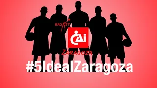 Quinteto histórico del Basket Zaragoza