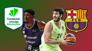 Unicaja vs Barça Basket, partido ACB de baloncesto: ¿Cuándo y dónde verlo?