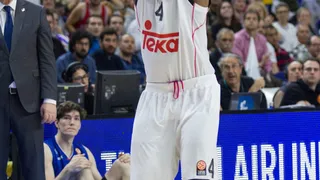 KC Rivers en estado de gracia, el Madrid gana 80-71 y pone el 1-0