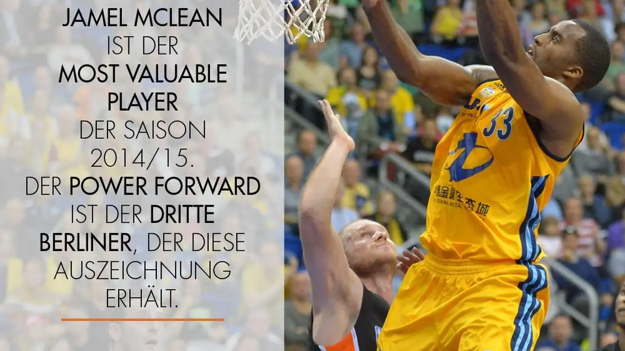 Del Buzzer beater ante los Spurs a MVP de la BBL: el año de Jamel McLean