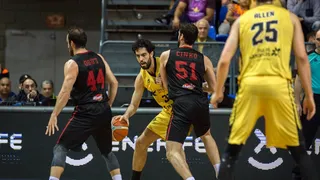 Iberostar Tenerife vence a un pegajoso Gaziantep en el retorno de Markovic a la isla