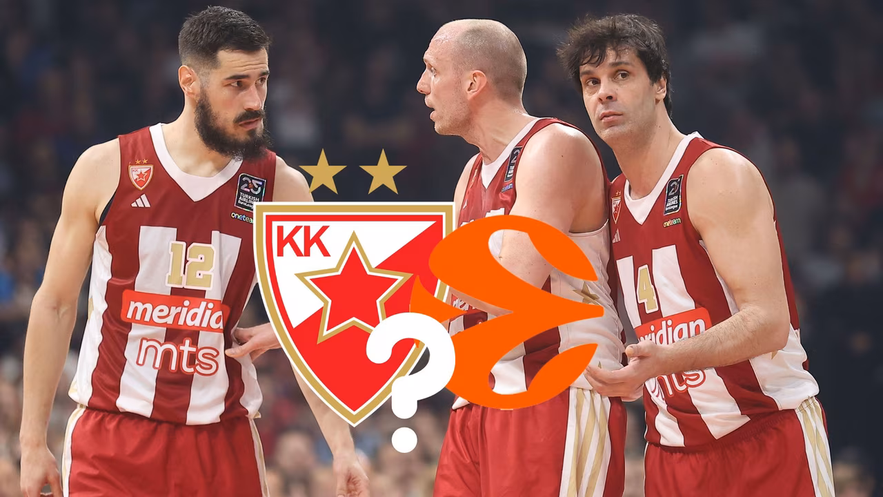 Duelo CLAVE con Real Madrid: la rara metamorfosis de Estrella Roja hacia playoffs Euroliga