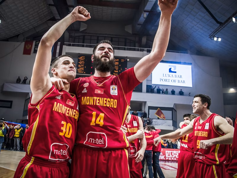 La selección de Montenegro para el Mundial de baloncesto 2023