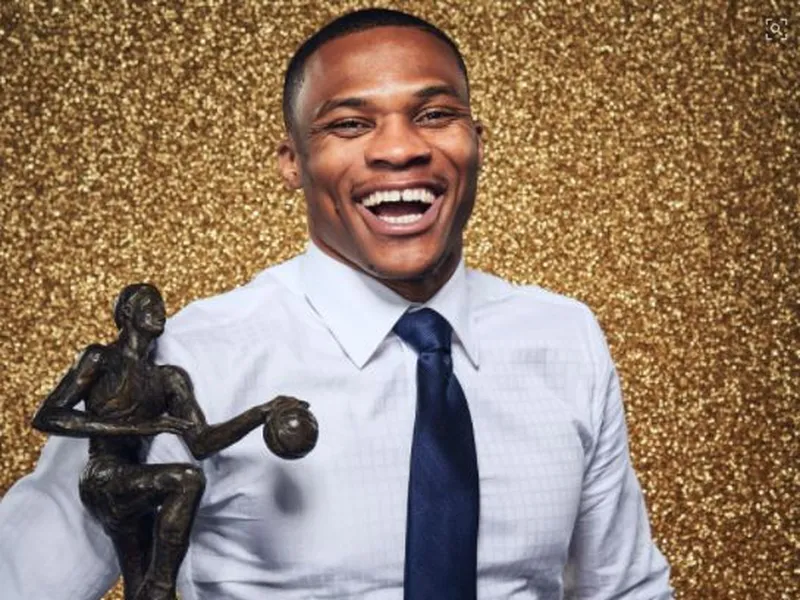 Russell Westbrook (MVP), el gran protagonista de la primera edición de los NBA Awards