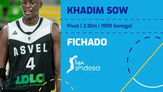 Khadim Sow, potencia física y juventud para la pintura de Movistar Estudiantes