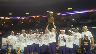 Increíble canasta sobre la bocina de Wes Washpun: título de la MVC y Madness (VIDEO)