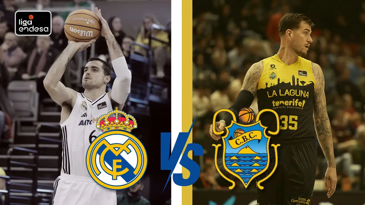 Real Madrid vs La Laguna Tenerife ACB de baloncesto: ¿Cuándo y dónde verlo?