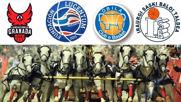 Carrera de cuadrigas por el liderato en LEB Plata