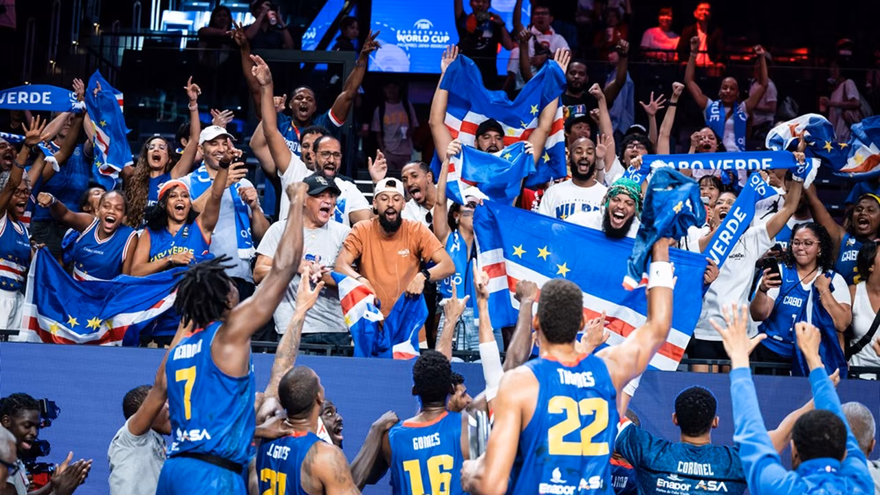 Cabo Verde es la nación más pequeña en ganar un partido en el Mundial de Baloncesto