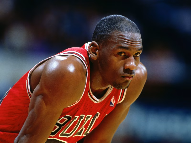 Cuando Michael Jordan encadenó siete triples-dobles seguidos jugando de base