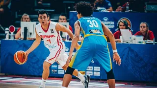 Europeo U18M (J2): España arrasa en la prórroga a Ucrania y roza el liderato (84-72)