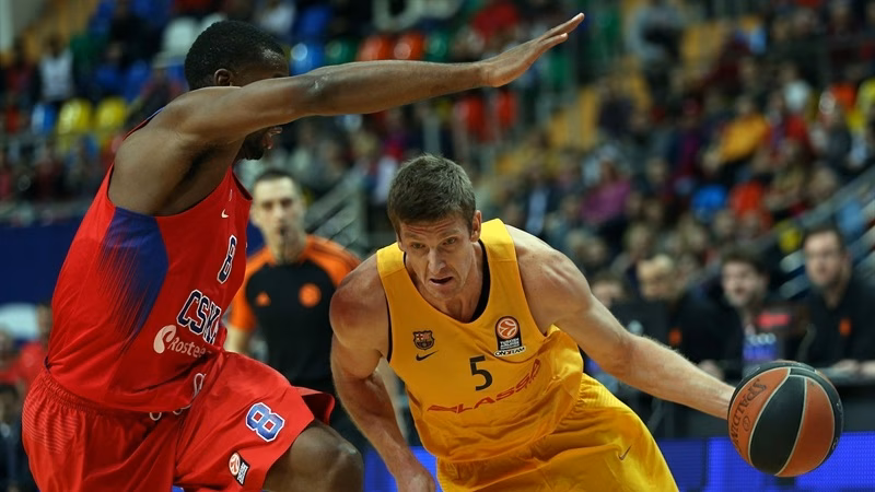 El FC Barcelona Lassa pierde en su duelo de anotación ante el CSKA
