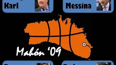 Messina, George Karl, Txus Vidorreta y Pedro Martínez, cartel de lujo para el Clínic Internacional Mahón 2009