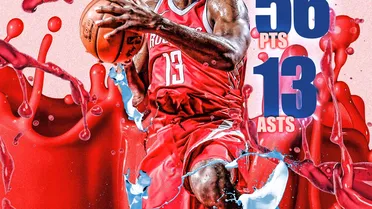 James Harden deja una actuación para el recuerdo, los Cavs de LeBron vuelven a caer