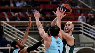 Panathinaikos frena la racha del Barça en Euroliga (84-75)