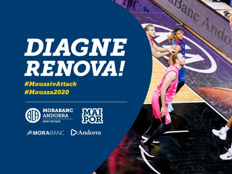 Morabanc Andorra ficha en su propia casa: Moussa Diagne firma hasta 2020