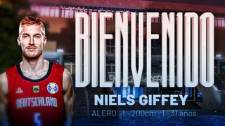 Niels Giffey llega a UCAM Murcia como sustituto de Anderson