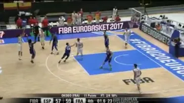 FIBA U20: Triple ganador de Marc García para derrotar a Francia (VÍDEO)
