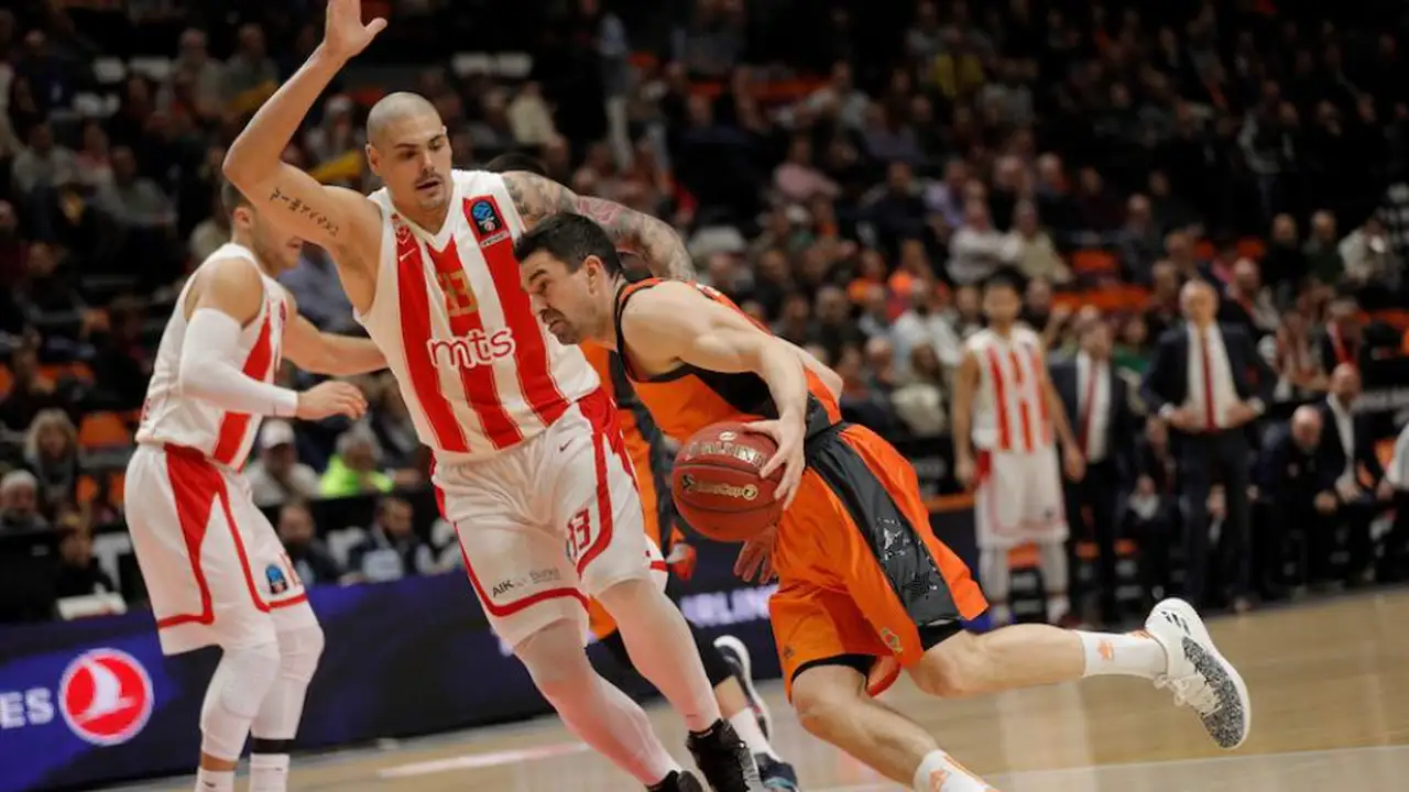 Valencia Basket consigue una importante victoria ante Estrella Roja (92-76)