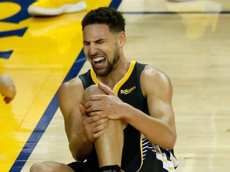 Un grave final y una grave lesión. Analizamos la lesión de rodilla de Klay Thompson