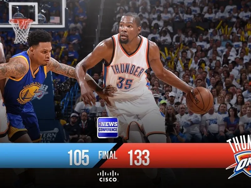 Los Thunder van muy enserio. Westbrook y Durant ponen el 2-1 en la serie